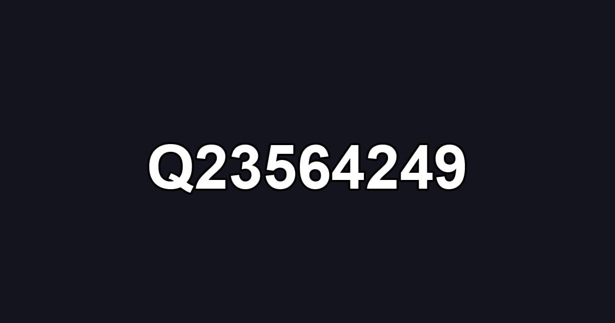 Q23564249