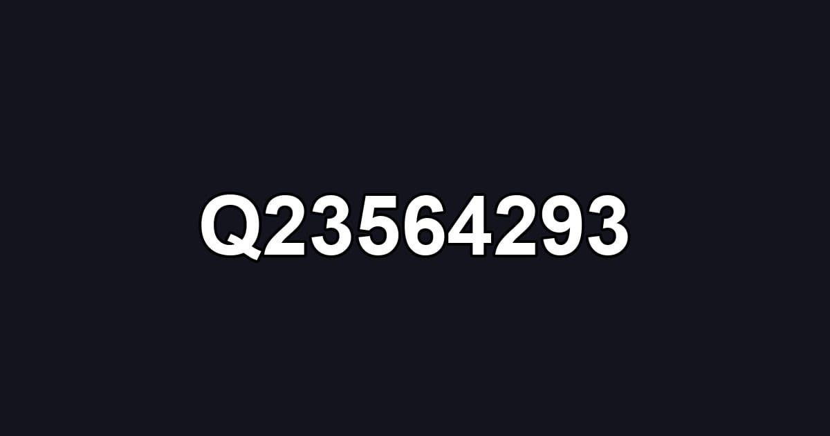 Q23564293