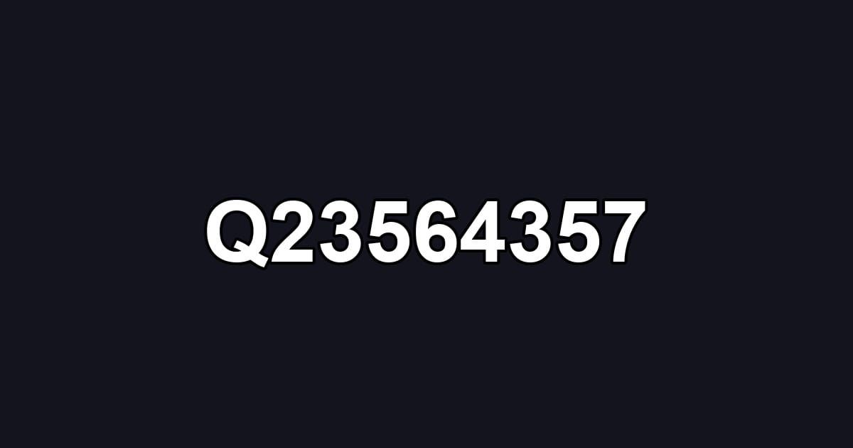 Q23564357