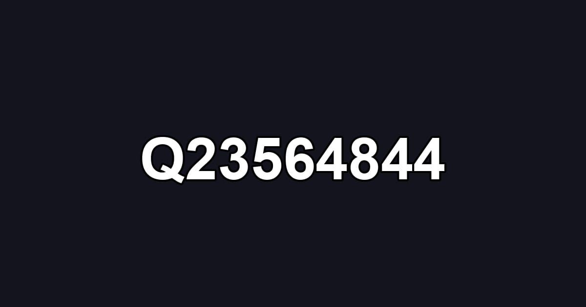 Q23564844