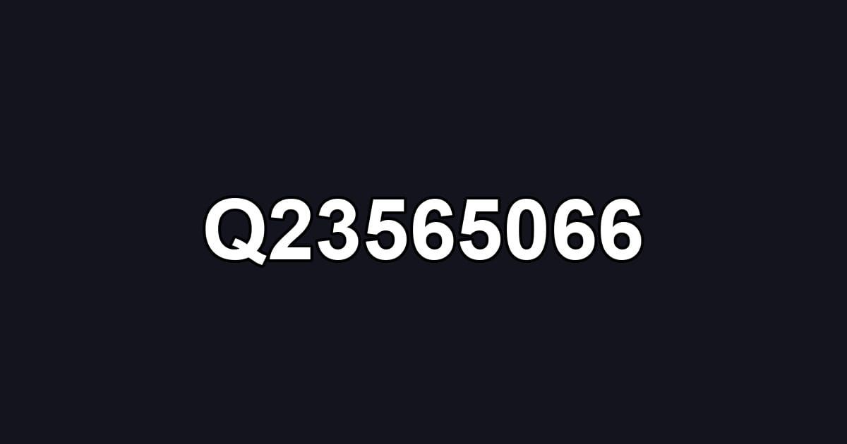 Q23565066