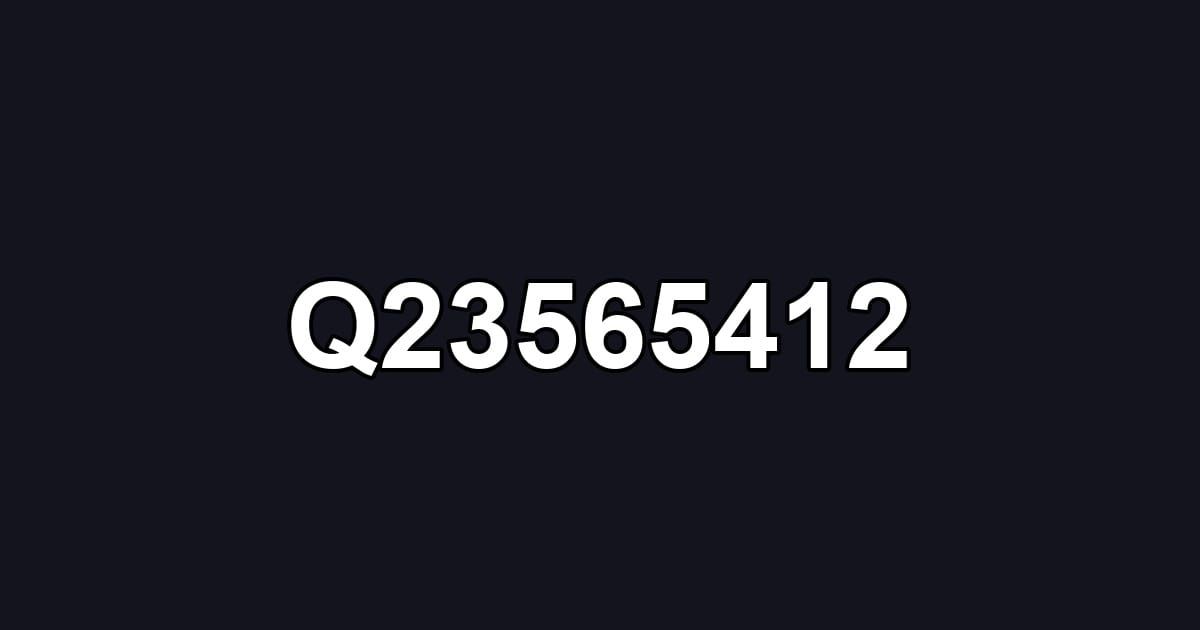 Q23565412