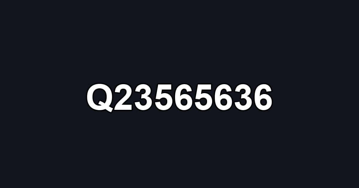Q23565636