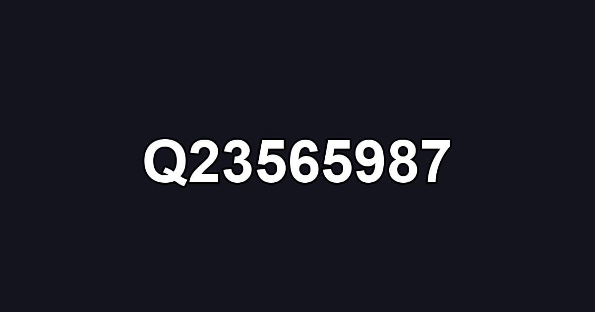 Q23565987