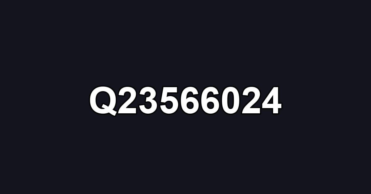 Q23566024