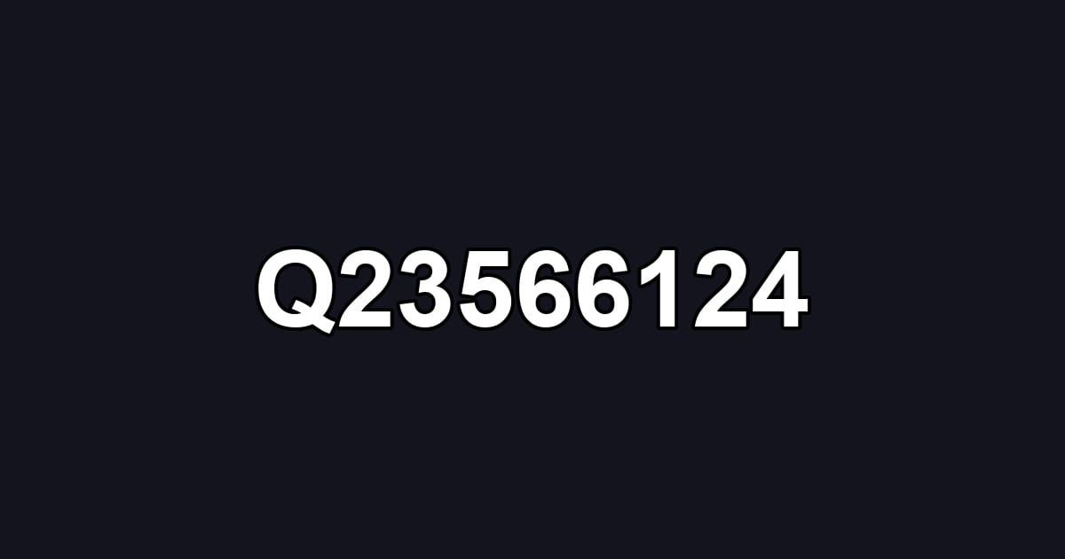 Q23566124