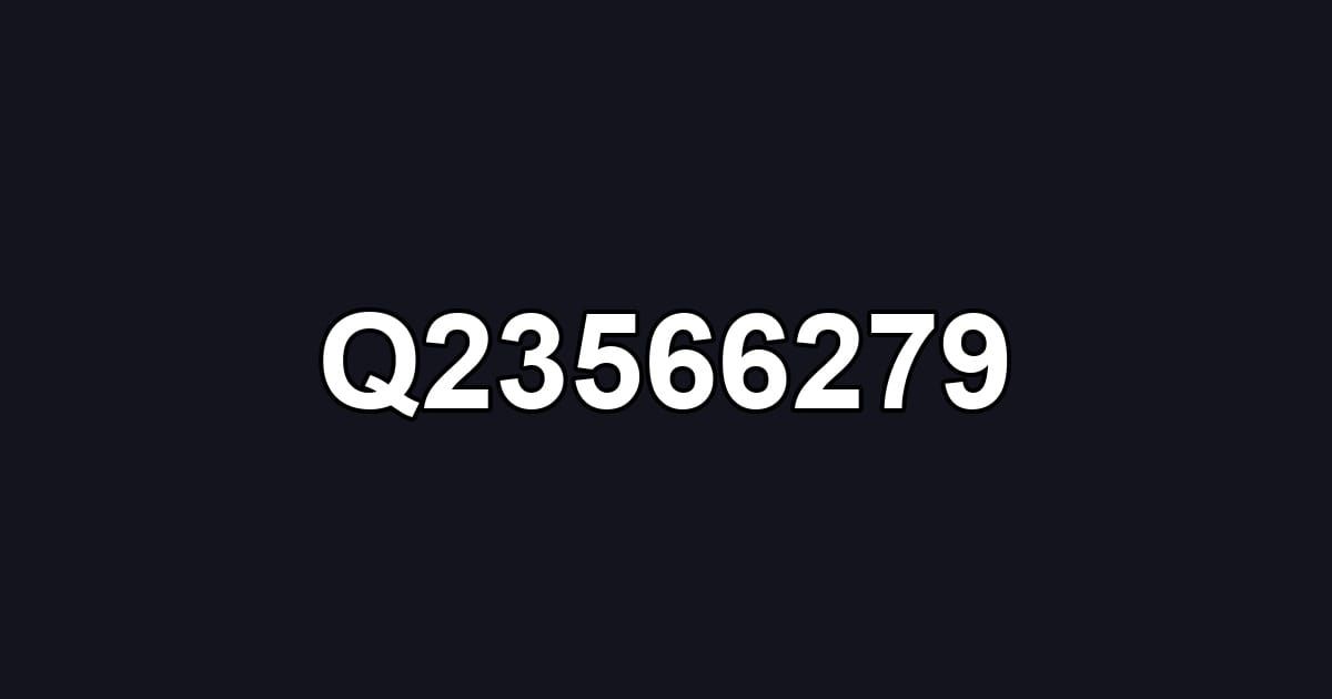 Q23566279