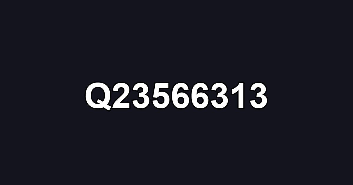 Q23566313