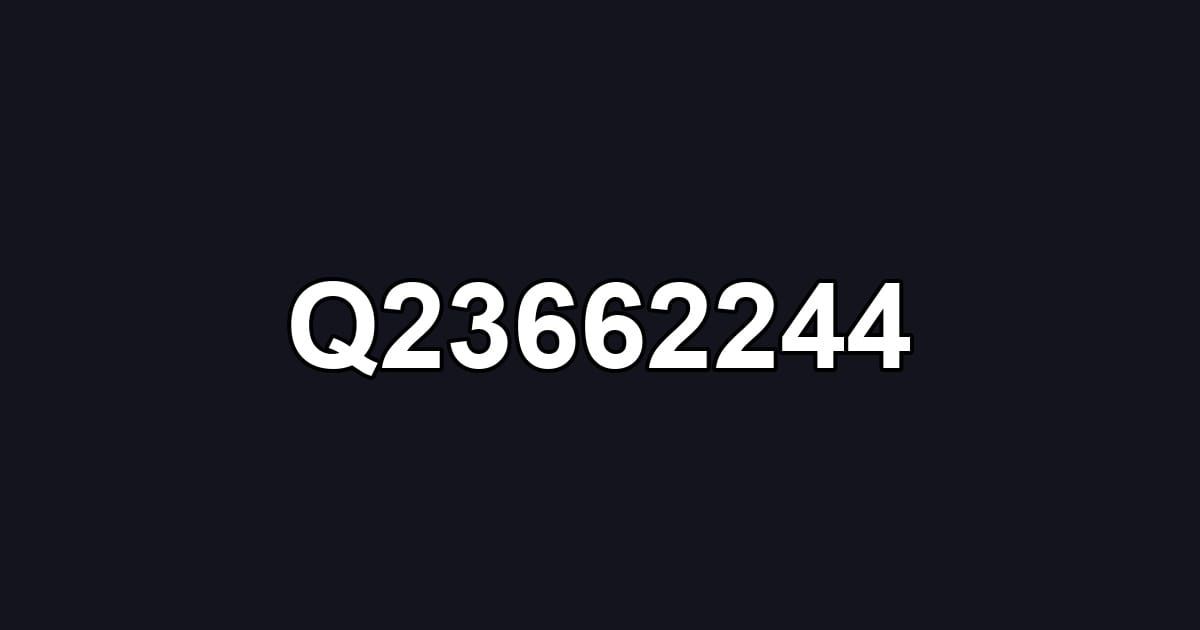 Q23662244