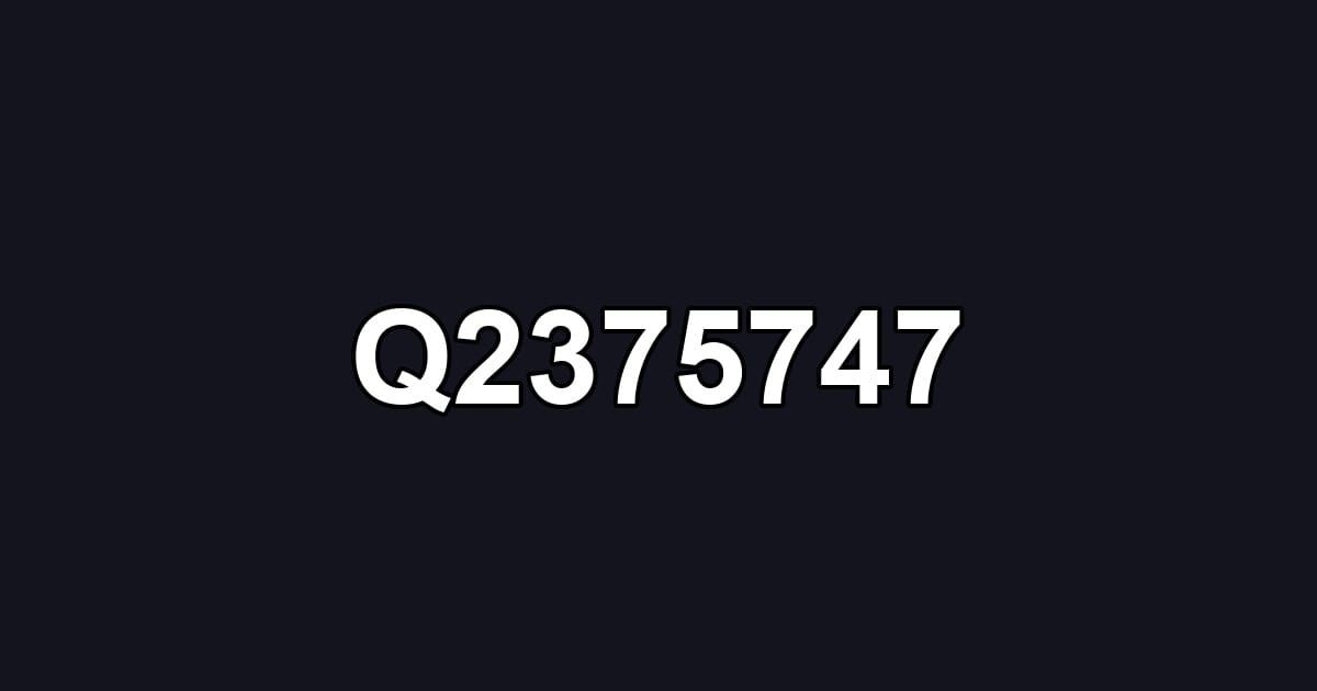 Q2375747