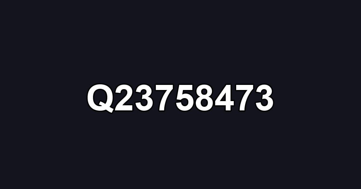 Q23758473
