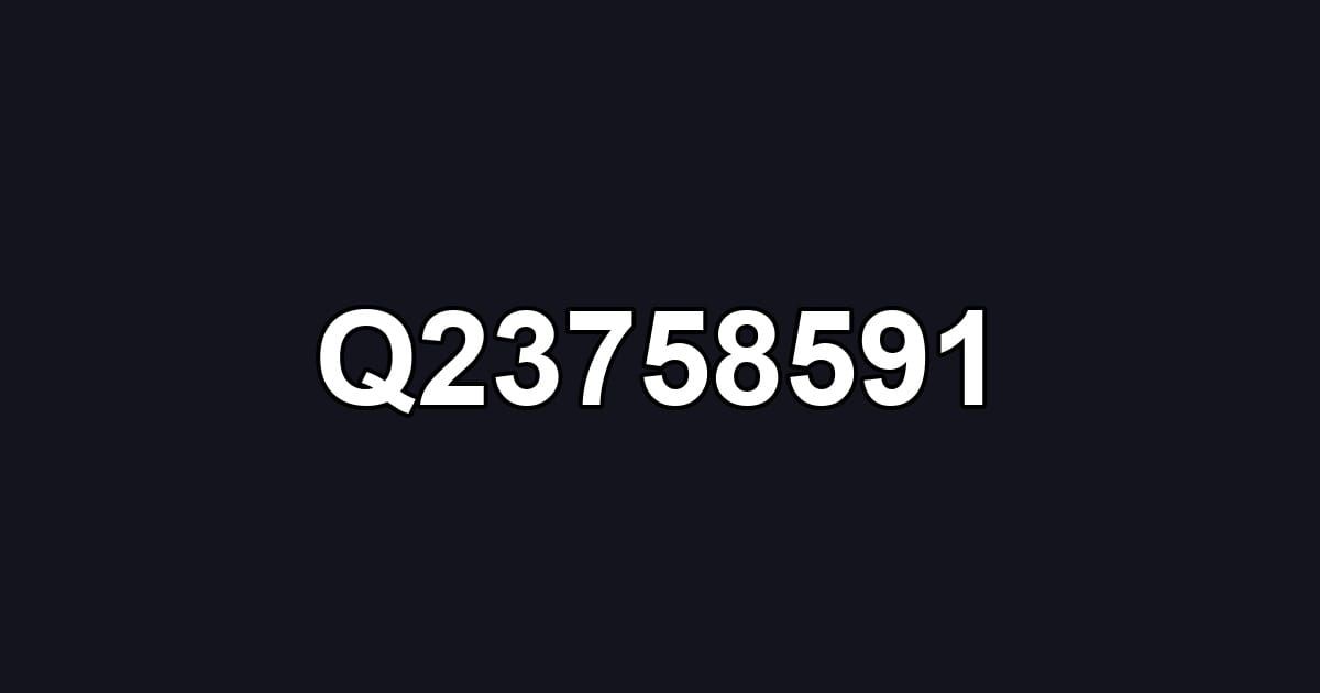 Q23758591