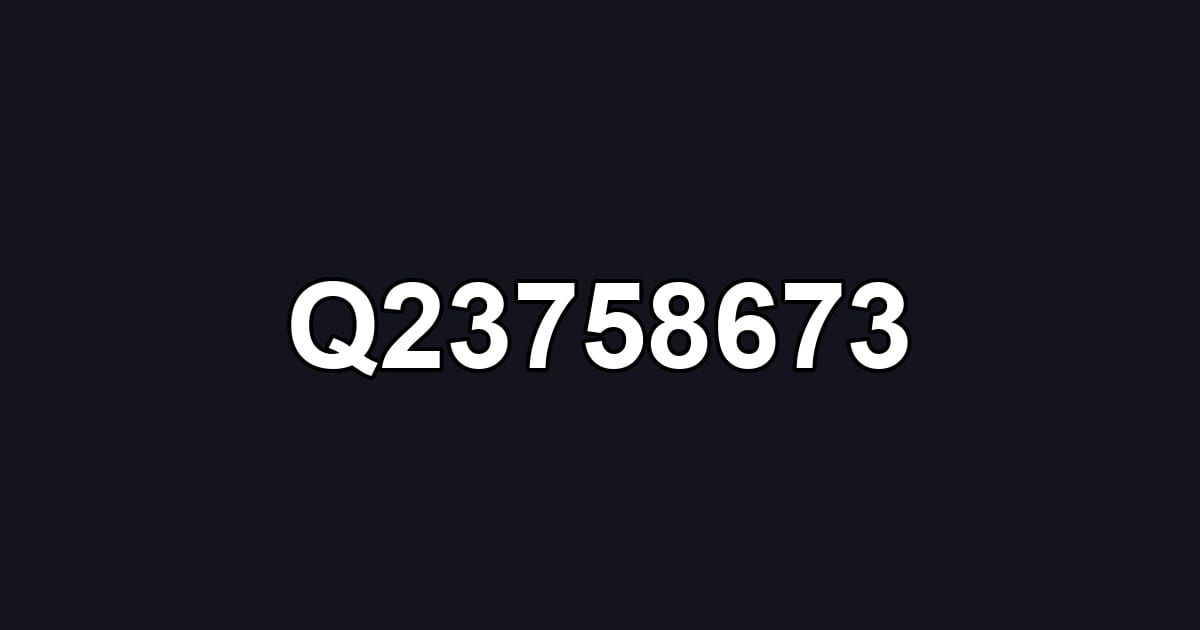 Q23758673