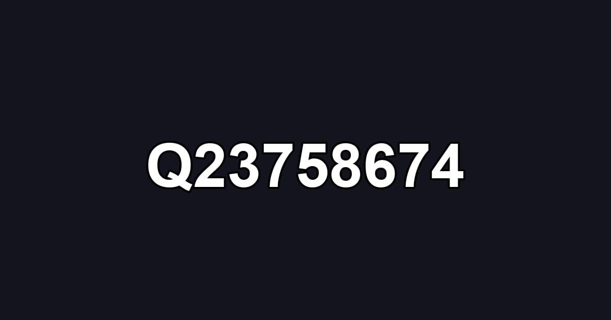 Q23758674