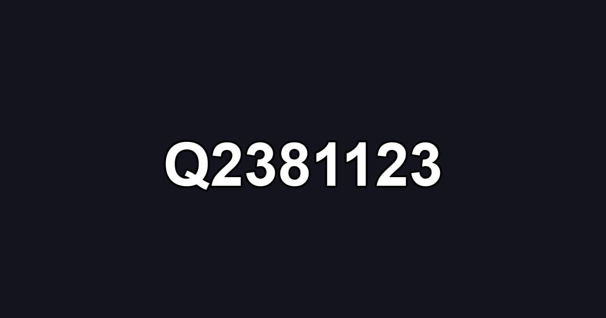Q2381123