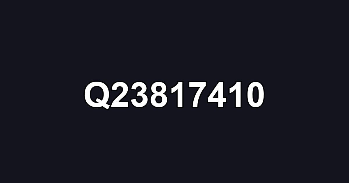 Q23817410