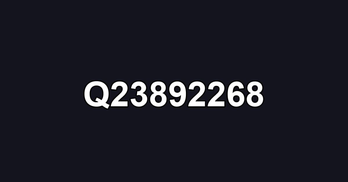 Q23892268