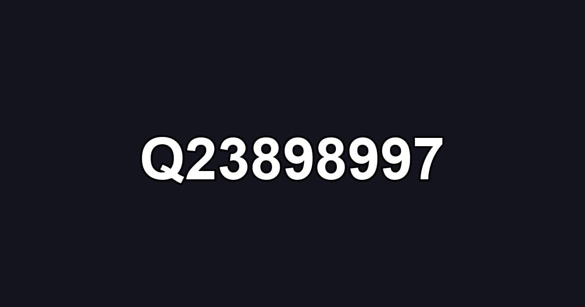 Q23898997