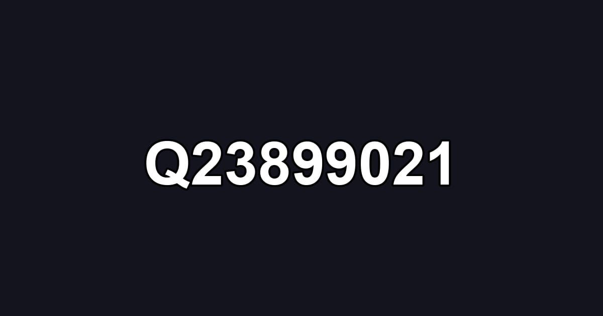 Q23899021
