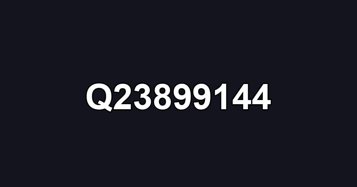 Q23899144