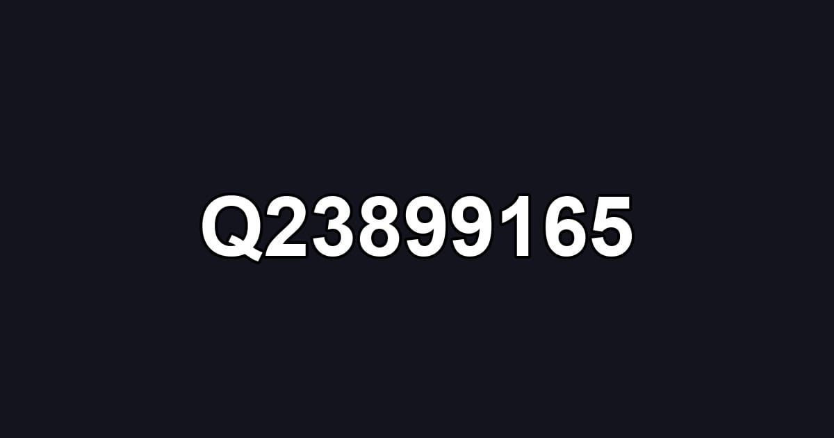 Q23899165