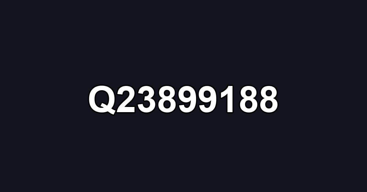 Q23899188