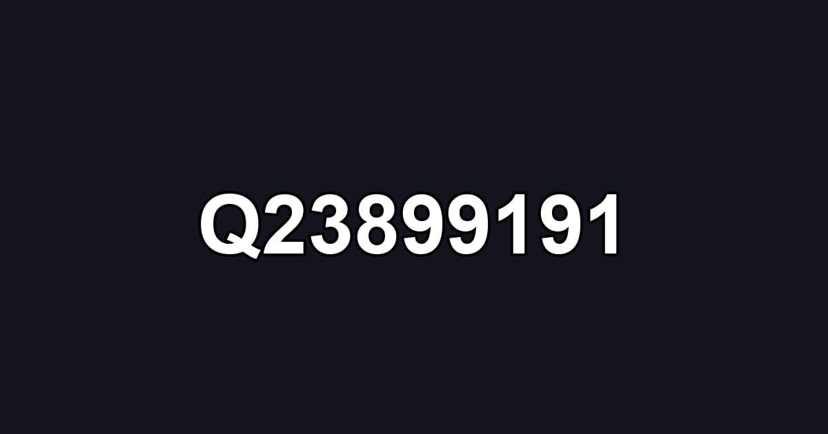 Q23899191