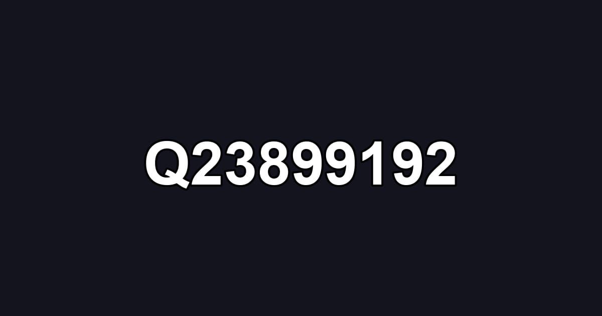 Q23899192