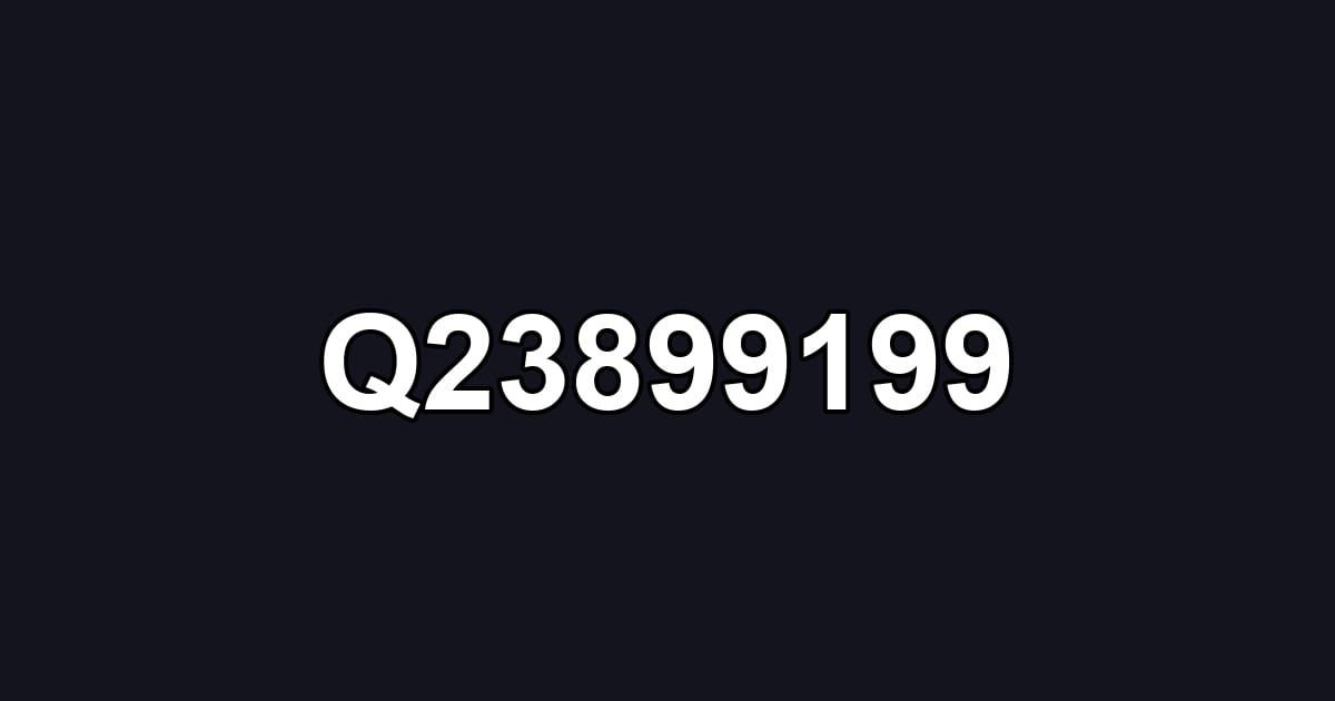 Q23899199