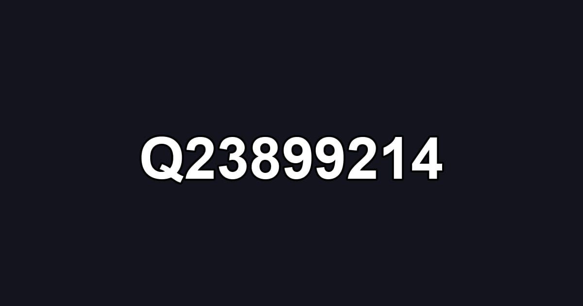 Q23899214