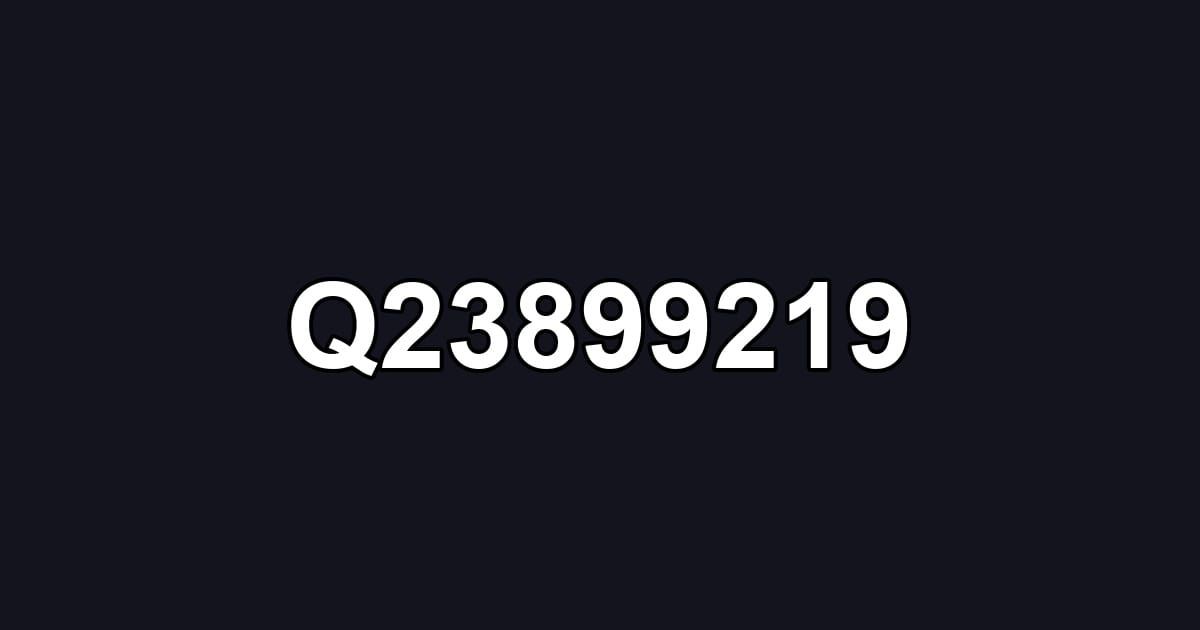 Q23899219
