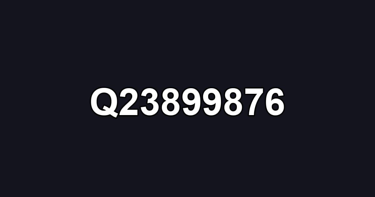 Q23899876