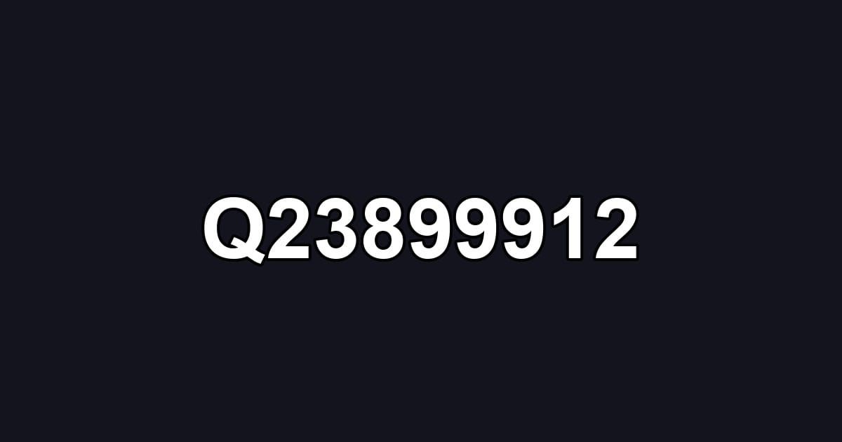 Q23899912