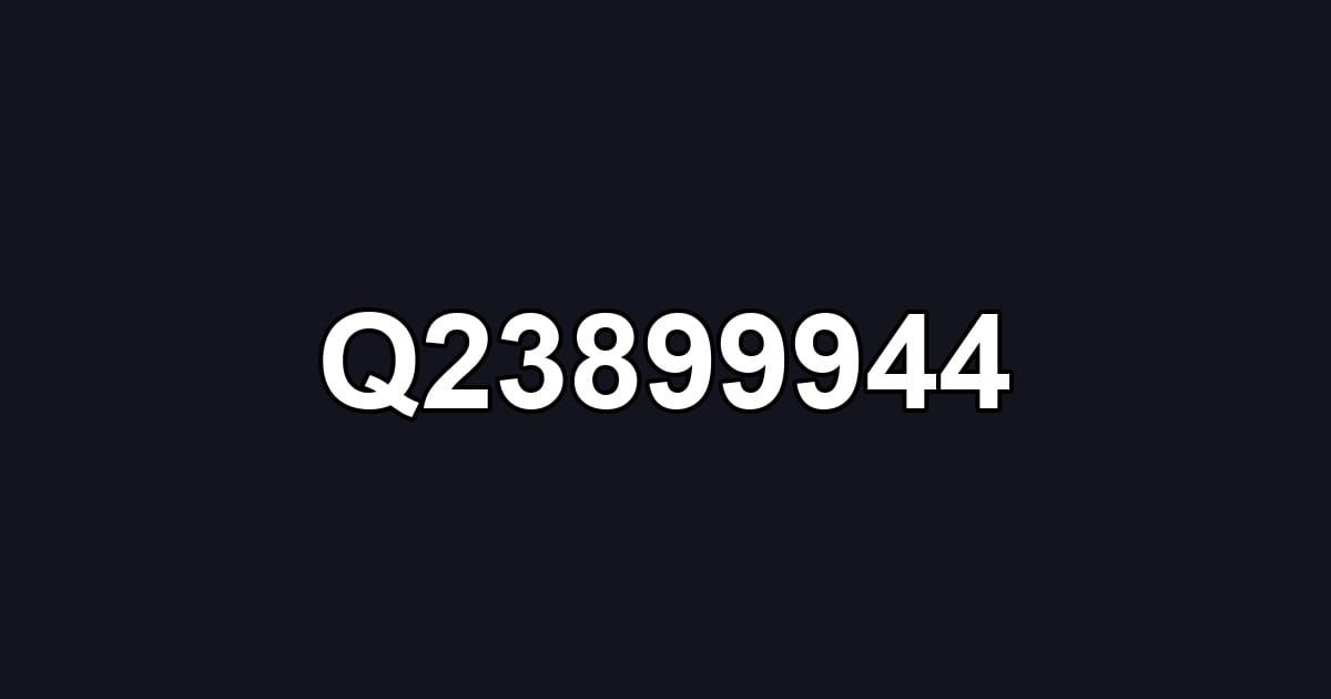 Q23899944