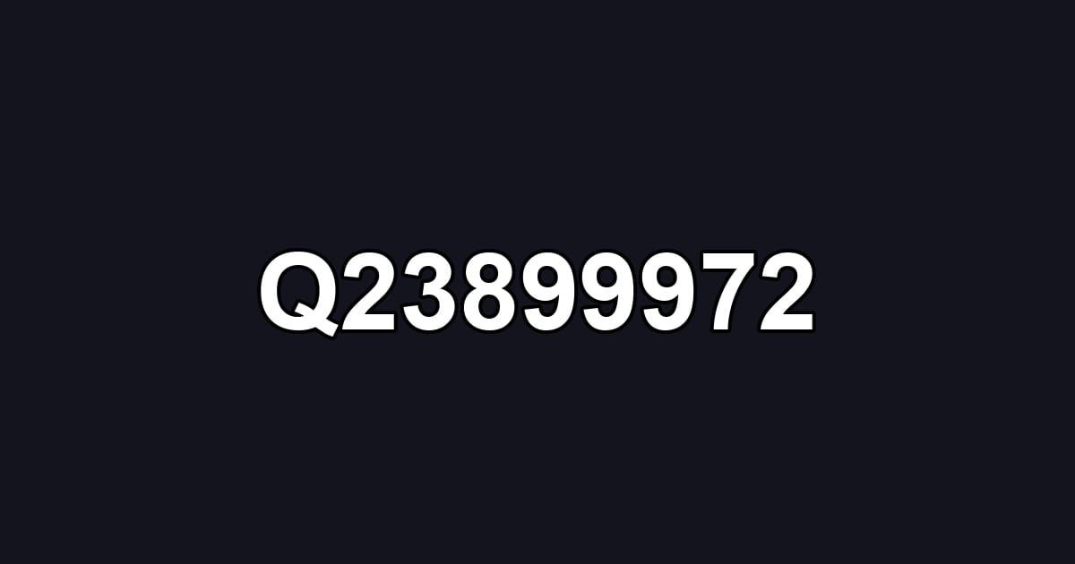 Q23899972