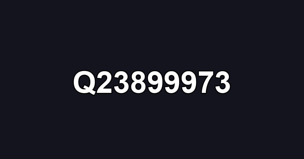 Q23899973