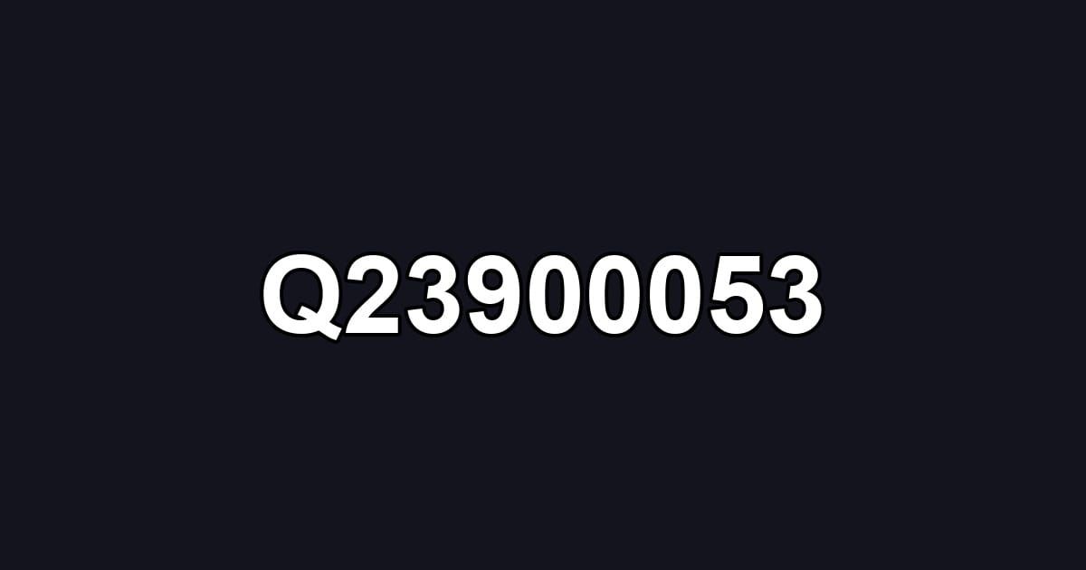Q23900053