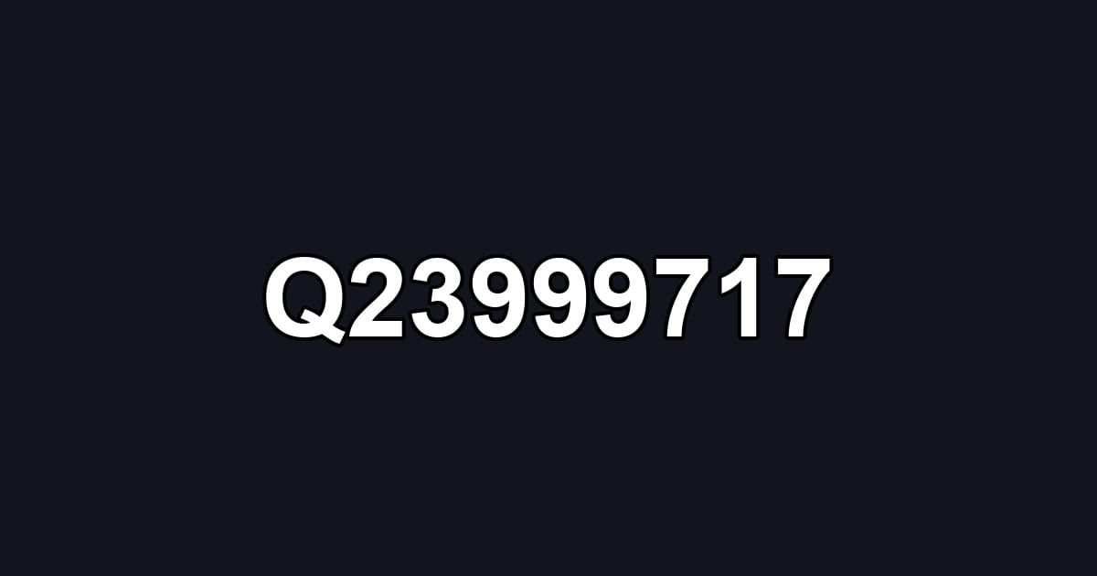 Q23999717
