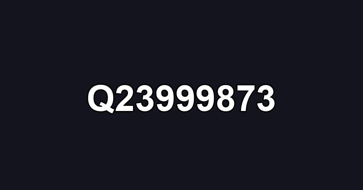 Q23999873