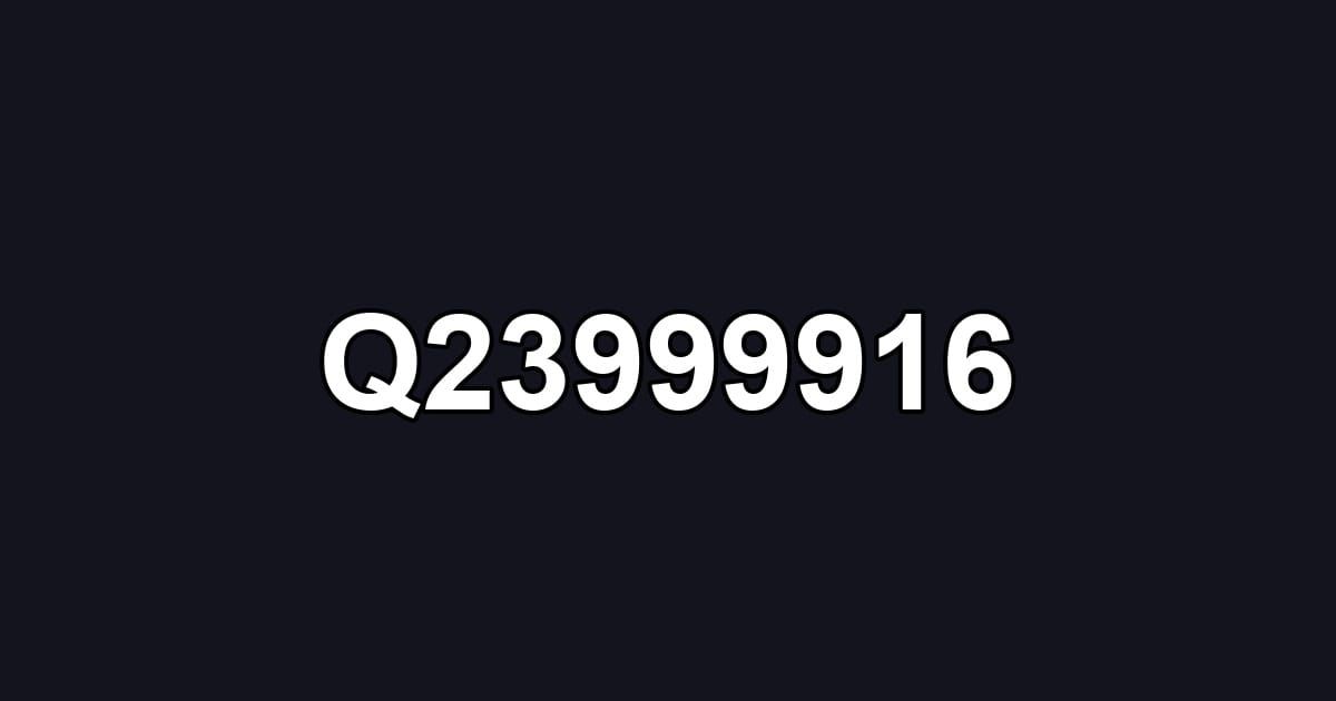 Q23999916