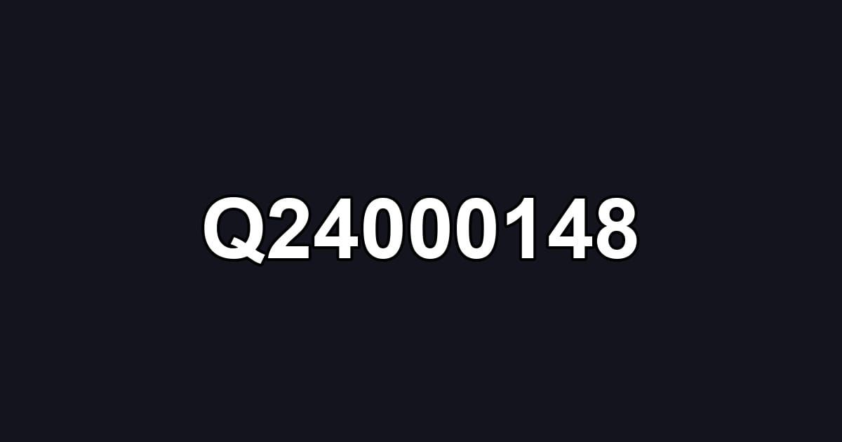Q24000148