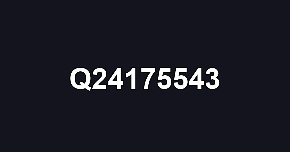 Q24175543
