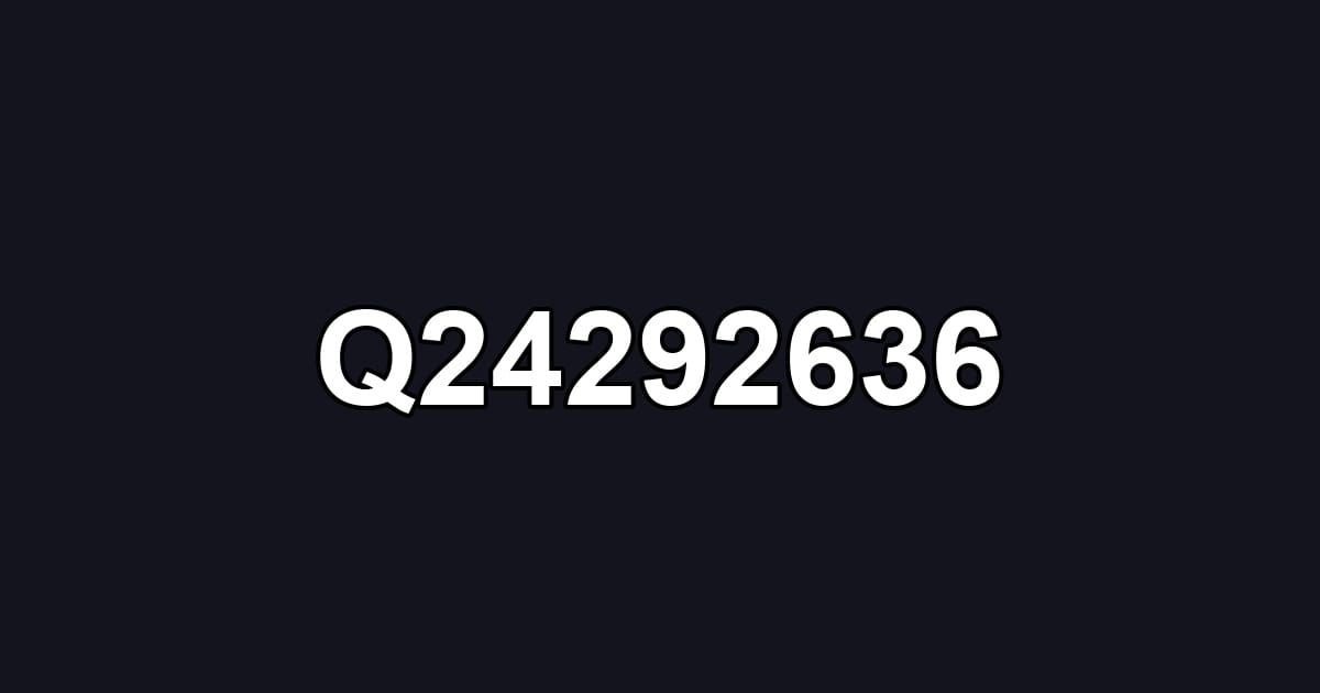 Q24292636
