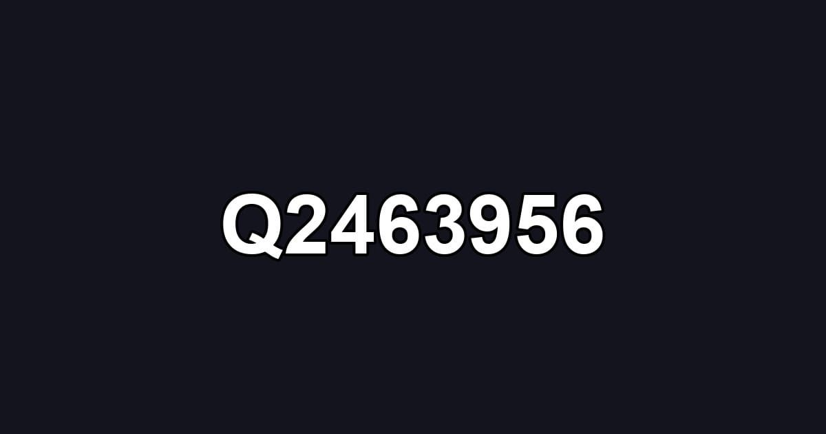 Q2463956