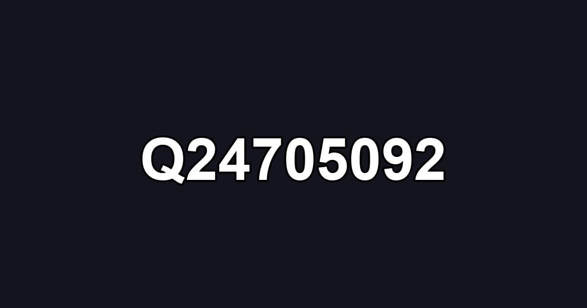 Q24705092