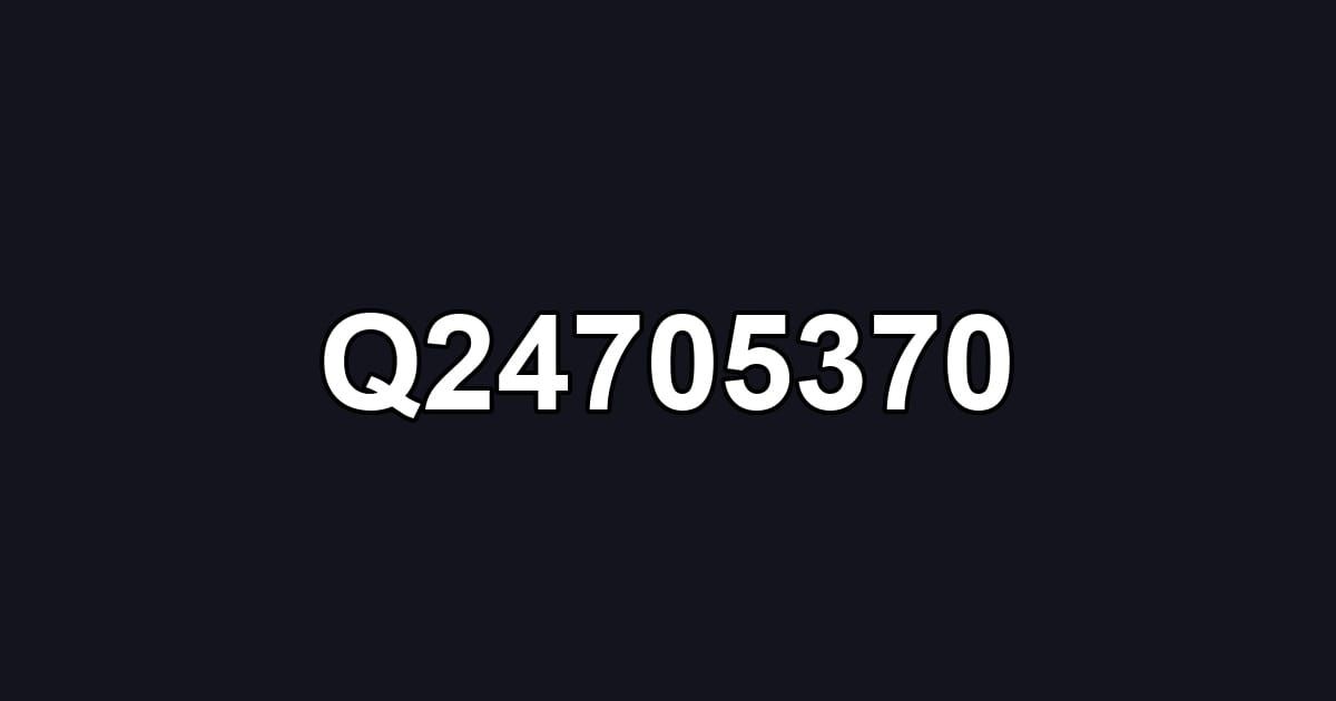 Q24705370