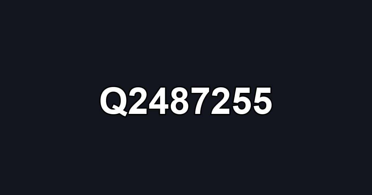 Q2487255