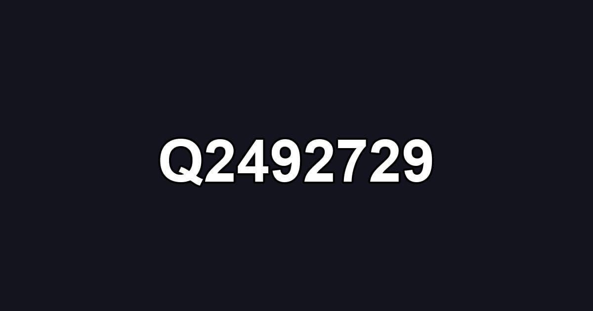 Q2492729