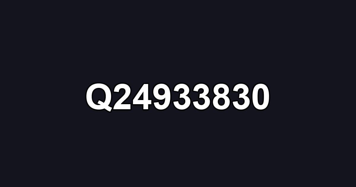 Q24933830