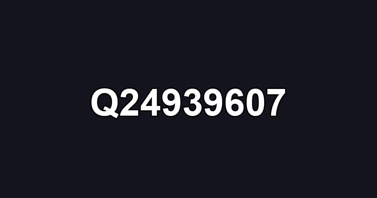 Q24939607